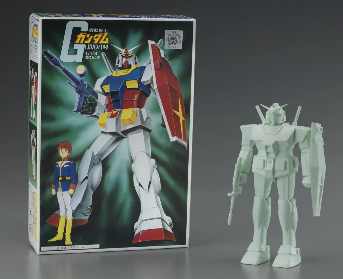 1980 Bandai RX-78-2 Gundam Plastic Model