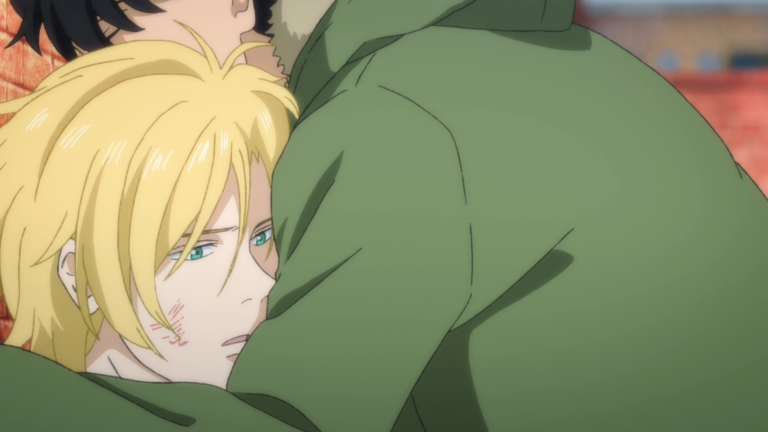 Ash Lynx and Eiji Okumura in Banana Fish