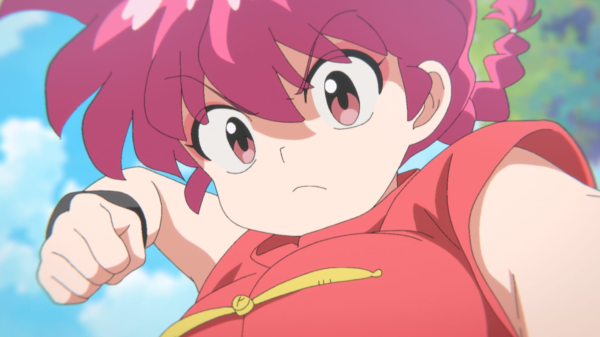 Ranma Saotome (girl type) in the Ranma 1/2 Remake 