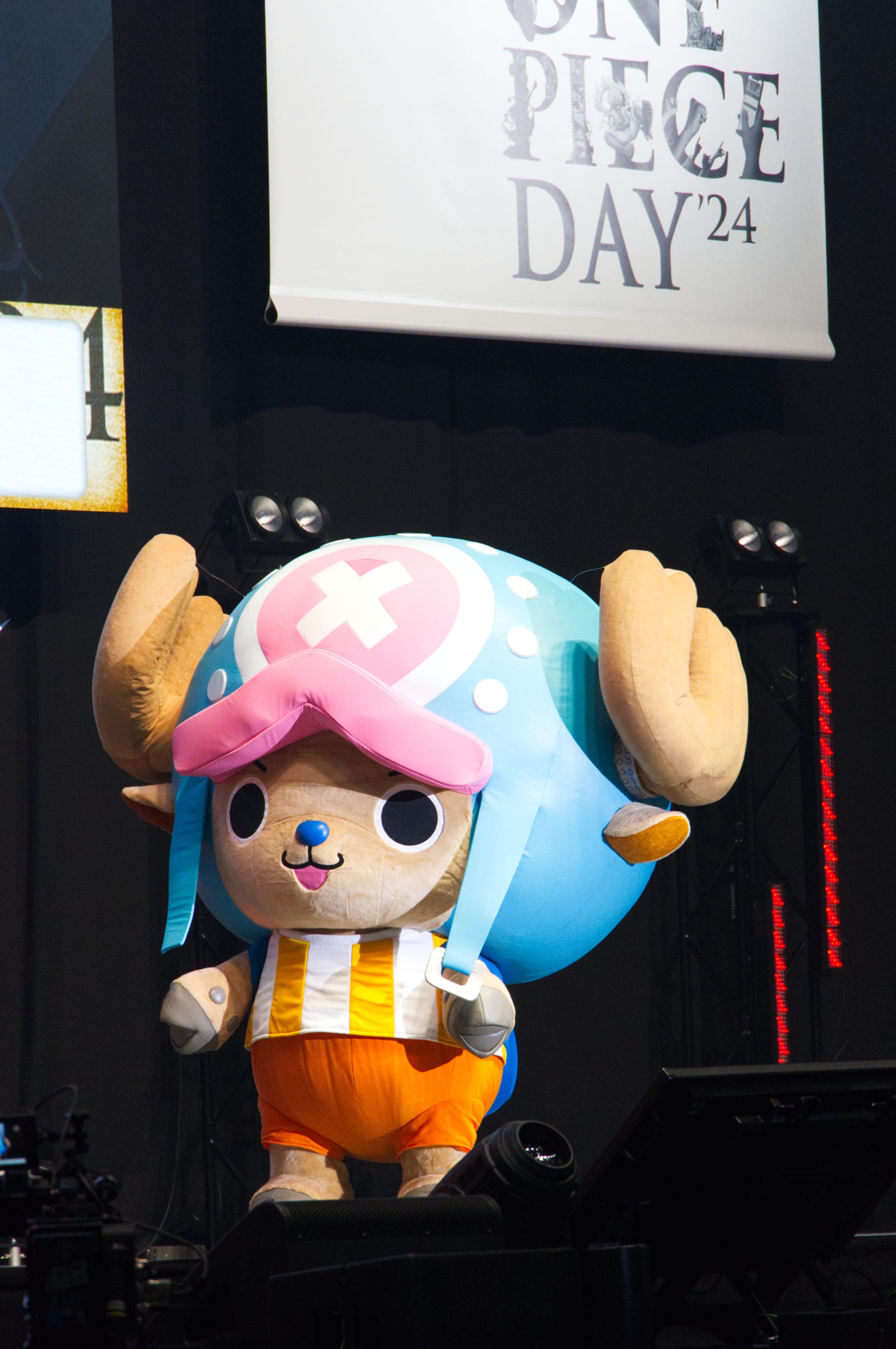 Tony Tony Chopper on stage at ONE PIECE Day