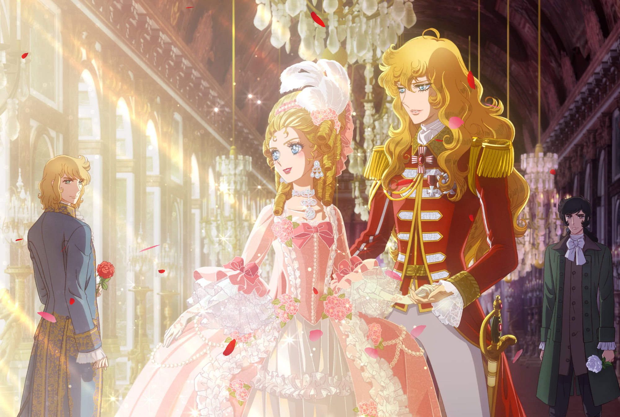 The Rose of Versailles theatrical animation key visual