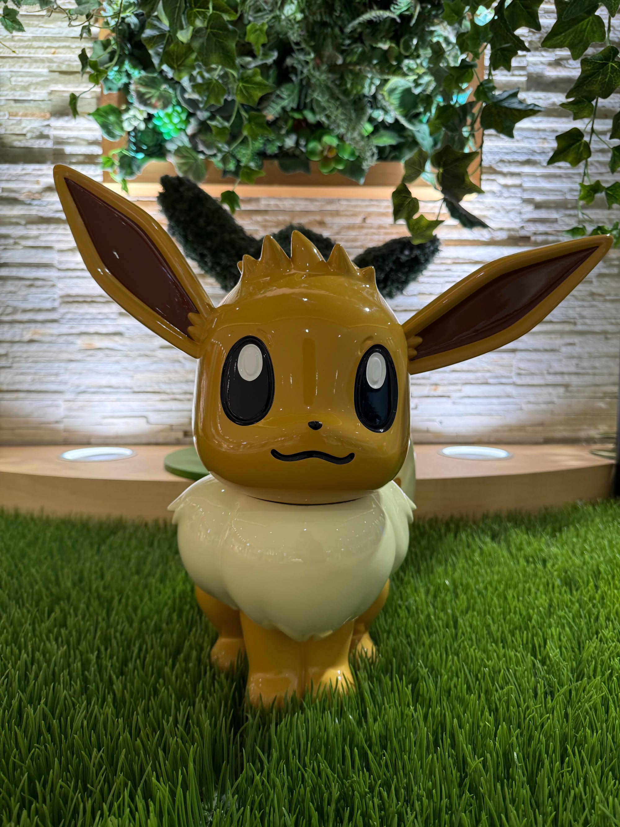 Eevee statue near the Mega Tokyo Pokémon Center in Ikebukuro