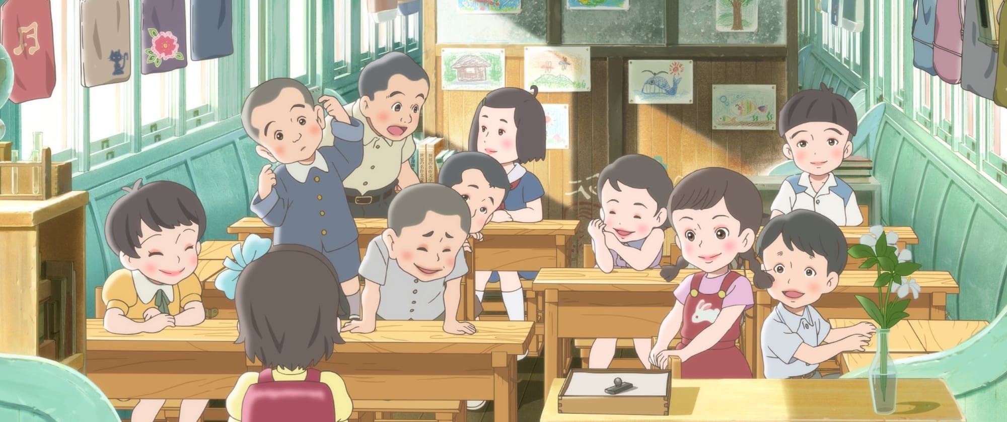 Children in class in Totto-chan: The Little Girl at the Window