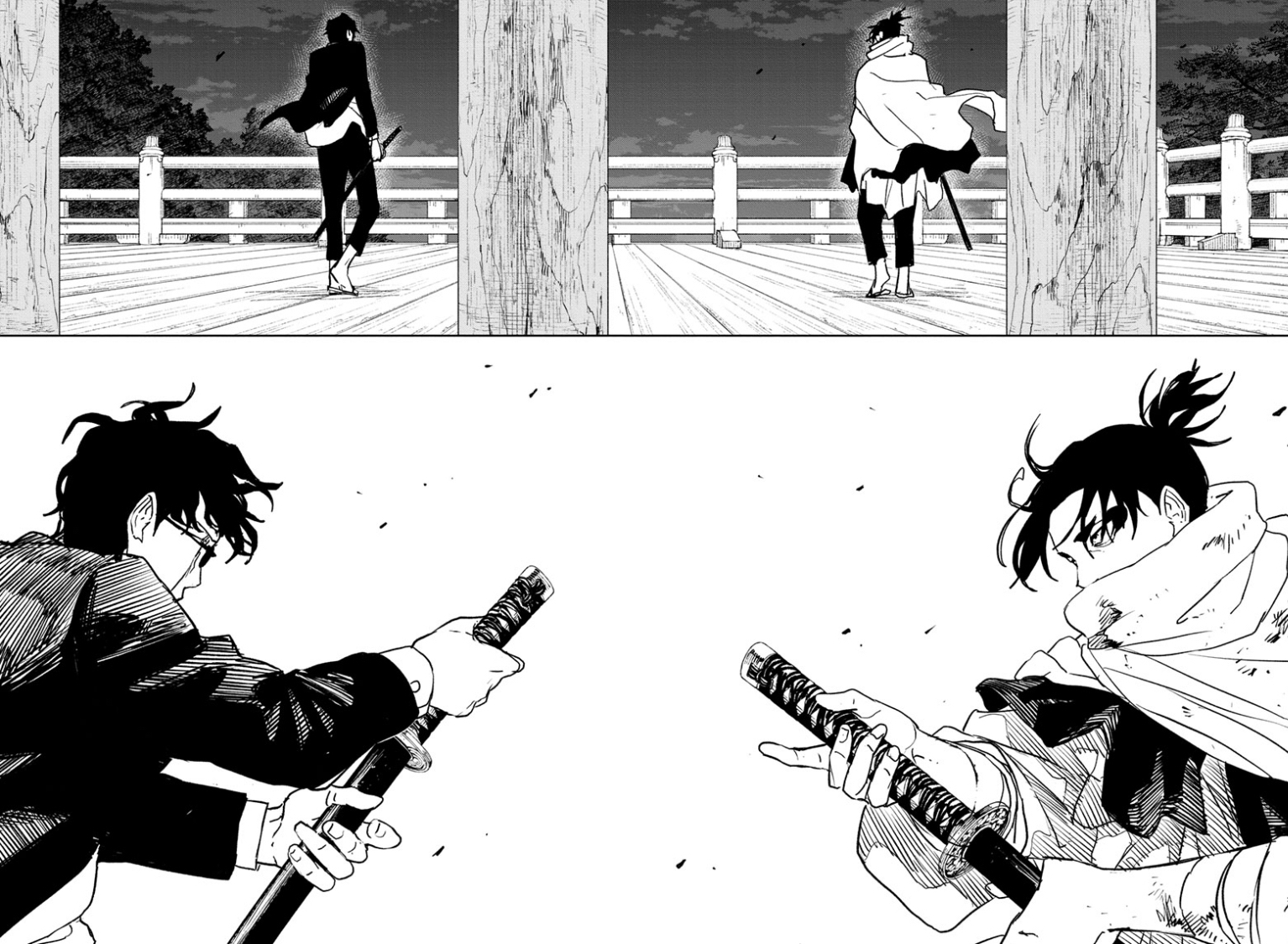 Kagurabachi chapter 58 header