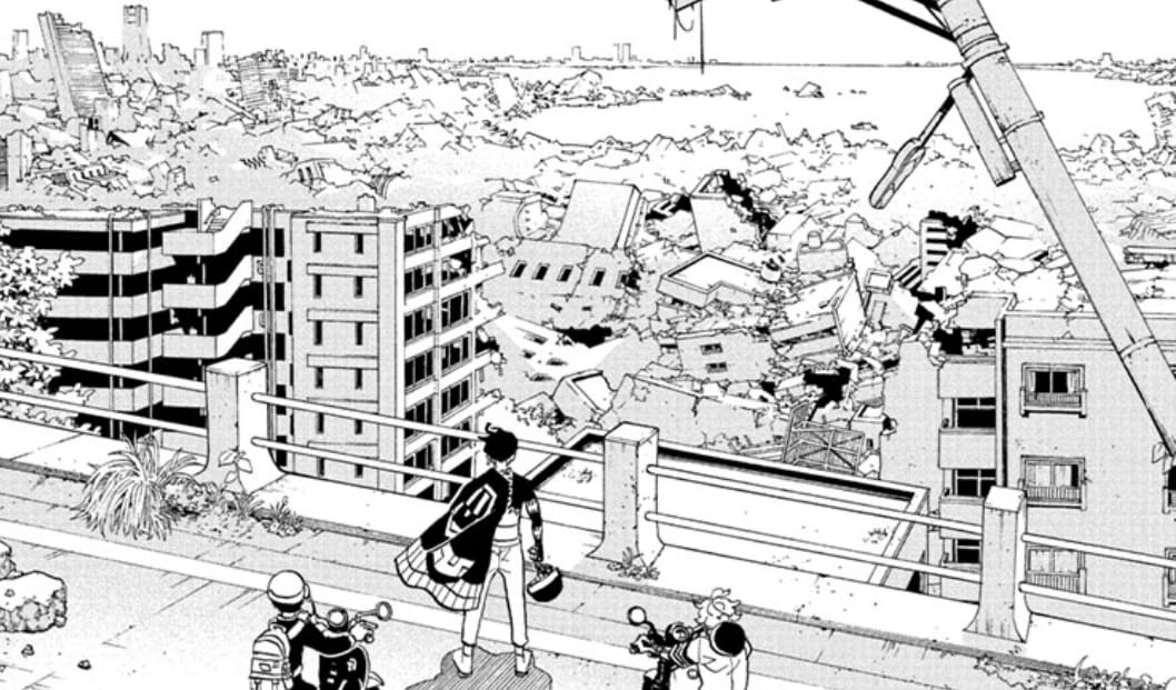 Devastation in Yokohama in Astro Royale chapter 34