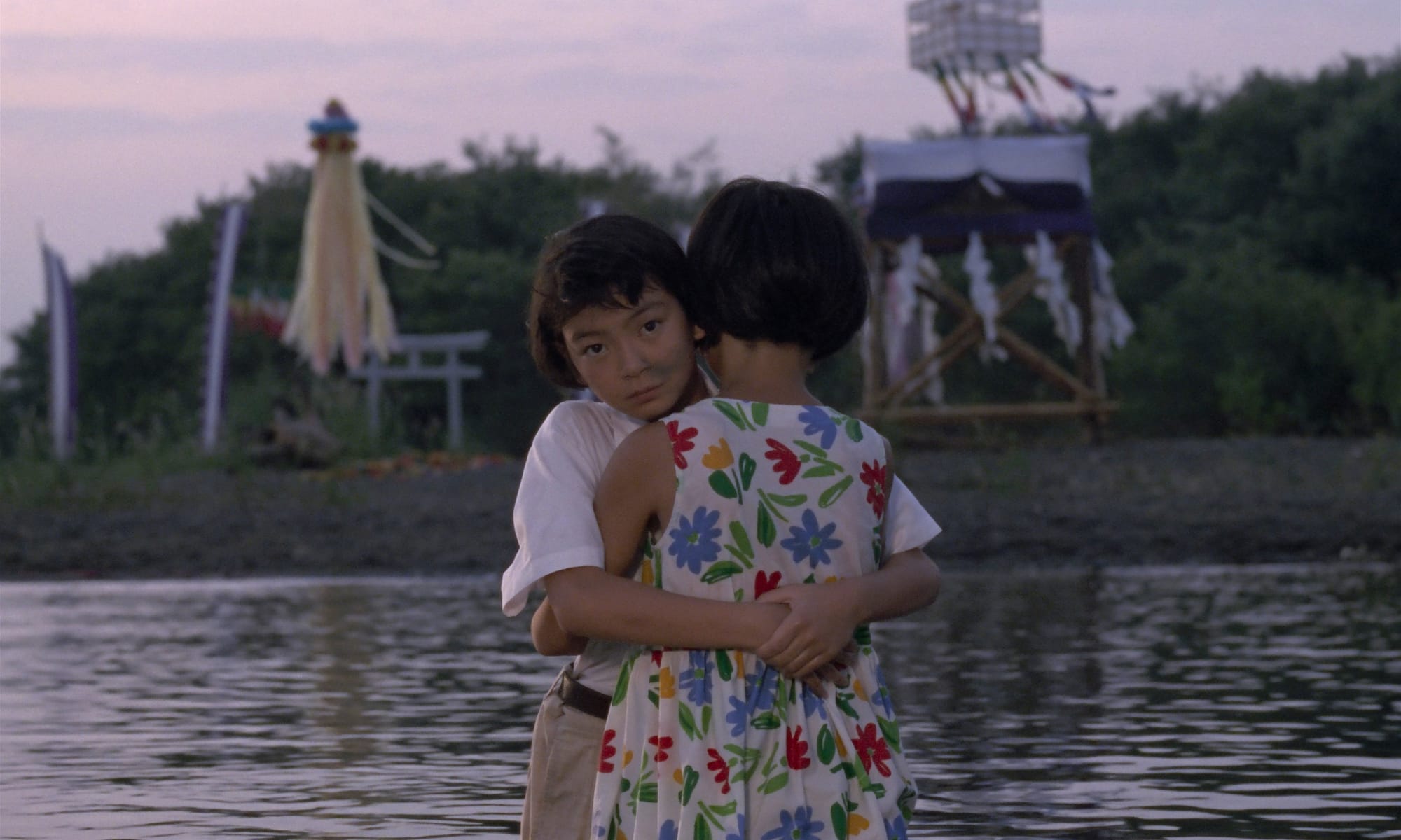 Renko receives a hug in Shinji Somai's Moving