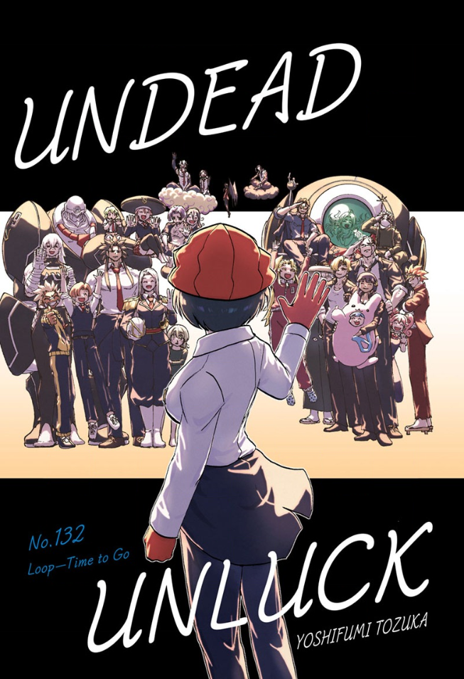 Undead Unluck chapter 132 splash page