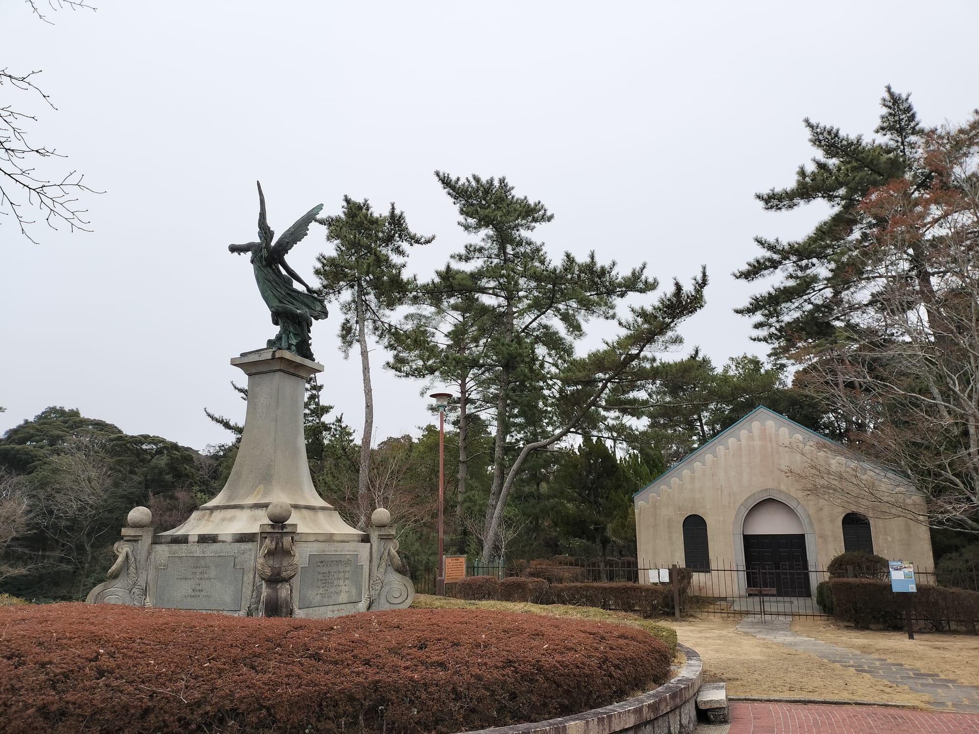 The small chapel has brief visiting hours but also hosts scheduled events.