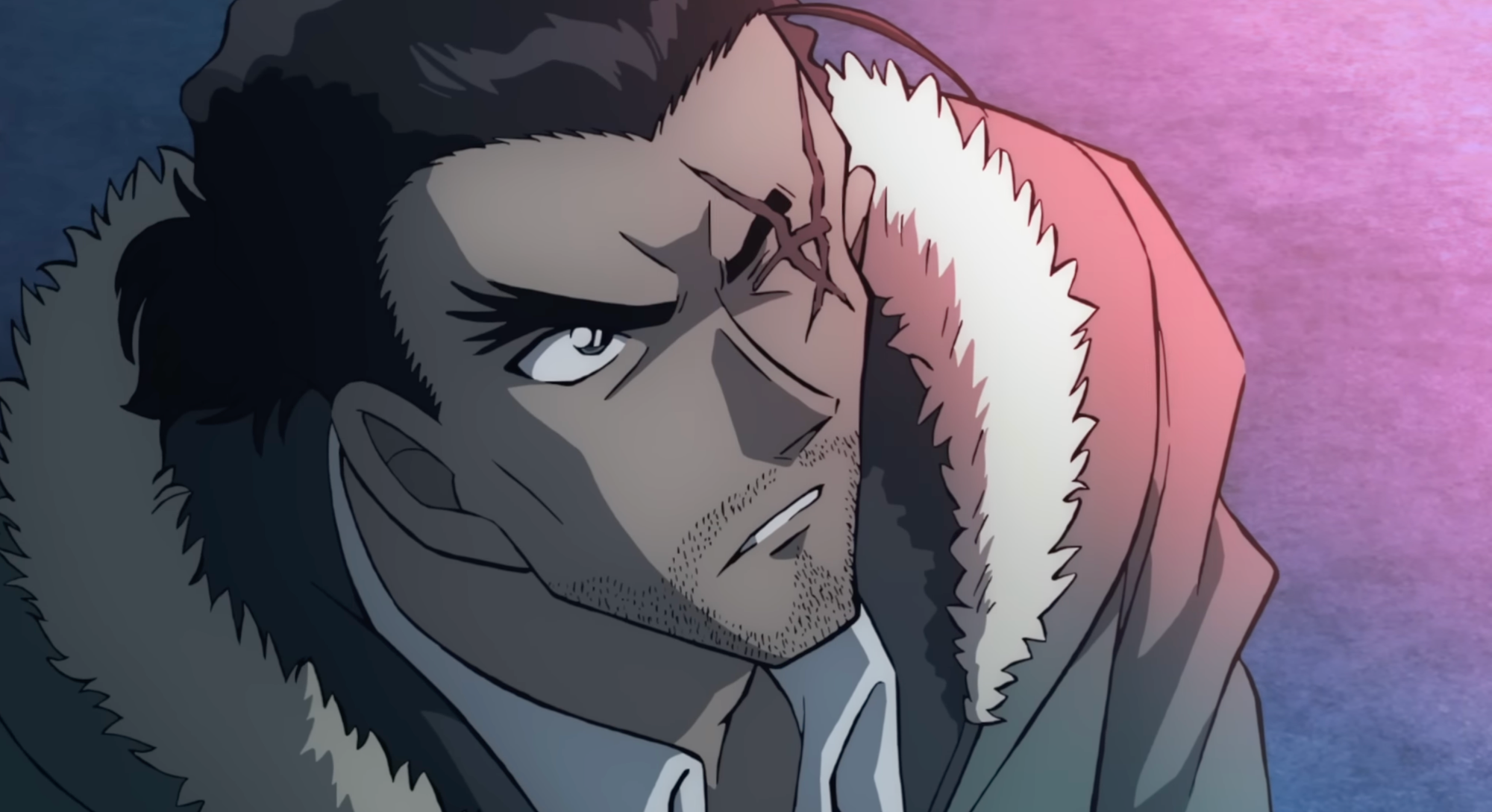 Kansuke Yamato in Detective Conan: One-Eyed Flashback