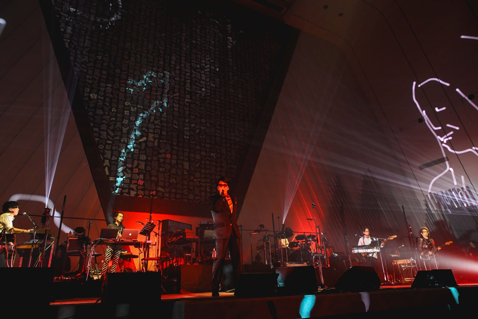 Yasuyuki Okamura performing at MUSIC AWARDS JAPAN A Tribute to YMO - SYMBOL OF MUSIC AWARDS JAPAN 2025 -