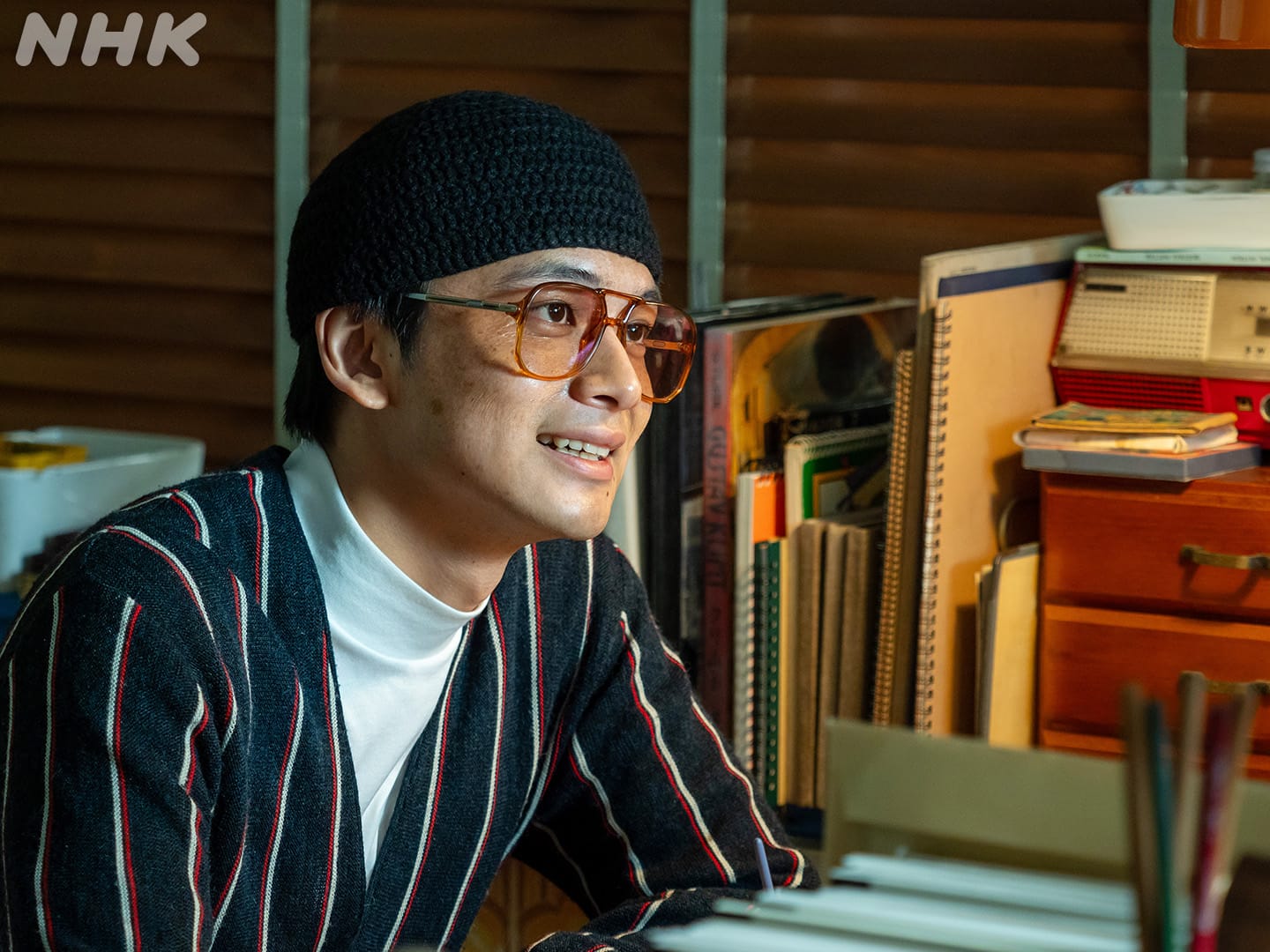 Takumi Kitamura as Takashi Yanase in NHK's Anpan