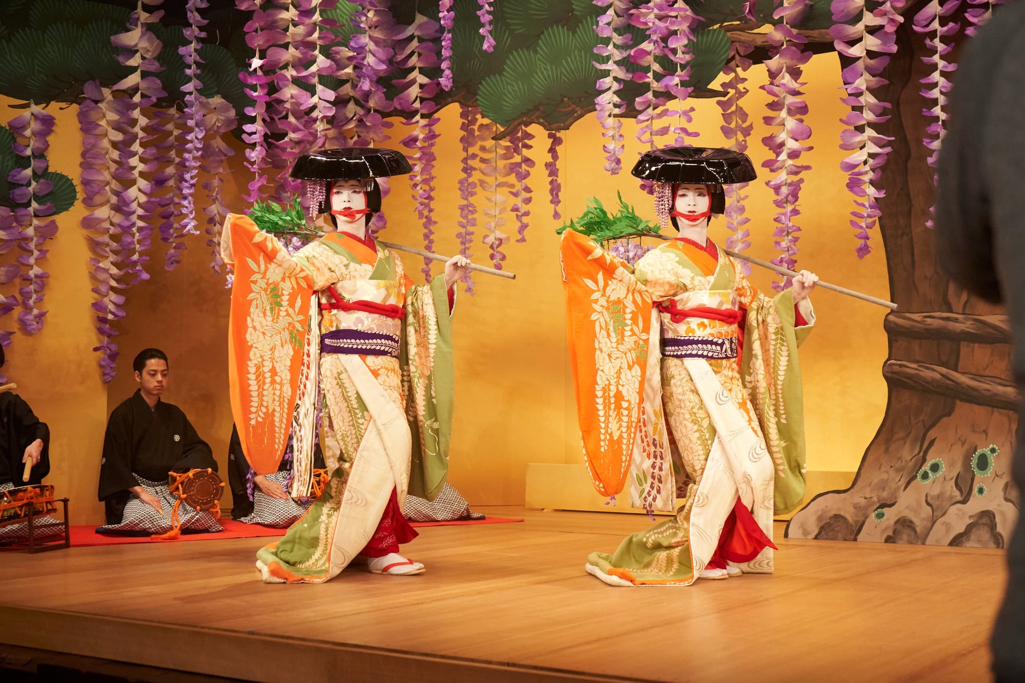 Kabuki performance in Kokuho