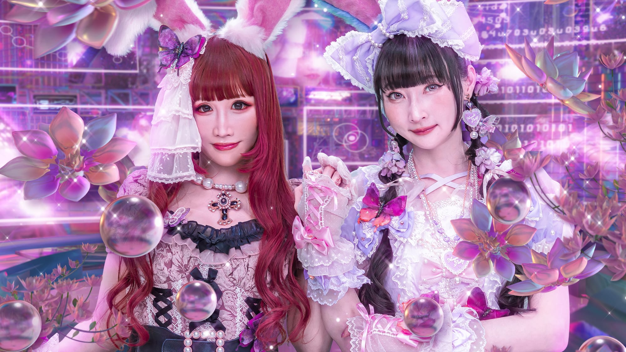 Bonjour Suzuki and RinRin Doll - "Hello Hello" cover art