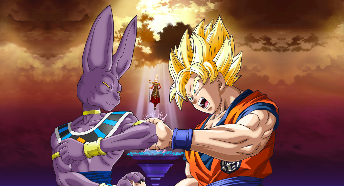 Dragon Ball Z Battle of Gods key visual