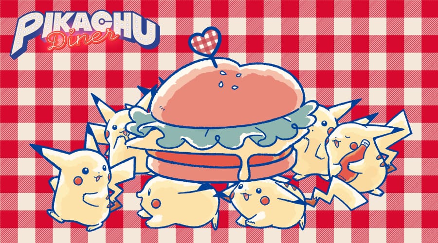 PIKACHU DINER Key Visual