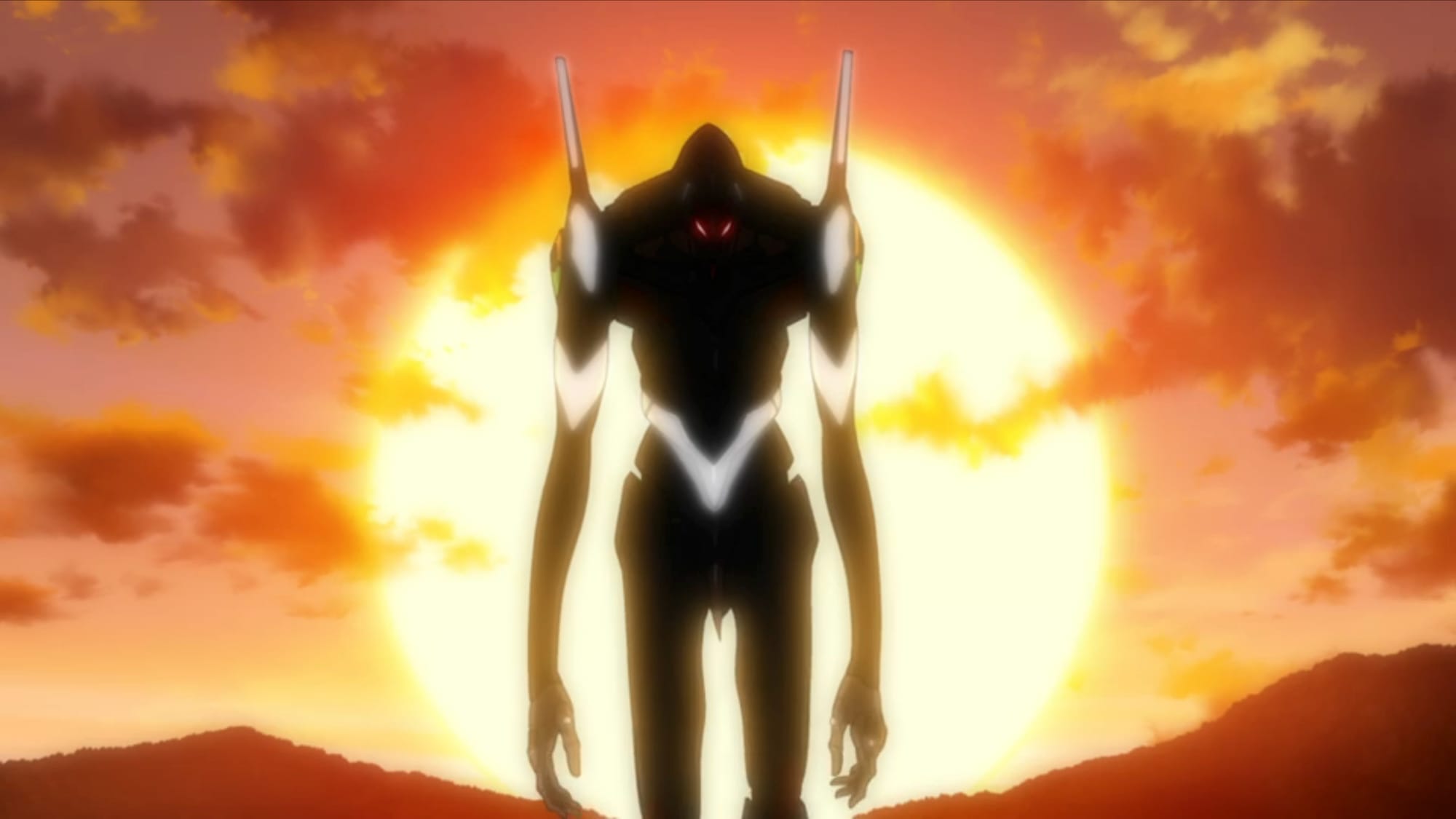 Unit-03 approaches in Evangelion 2.0 -You Can (Not) Advance-