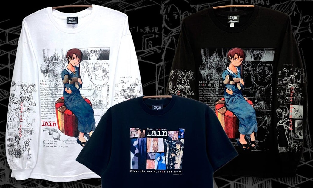 Serial Experiments Lain - kaos koleksi ulang tahun ke-27