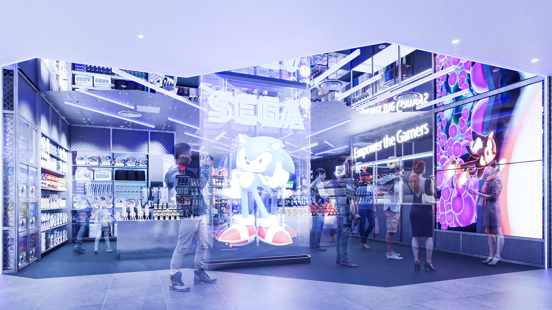 SEGA STORE TOKYO Mock Image