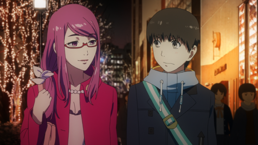 Tokyo Ghoul Ken and Rize