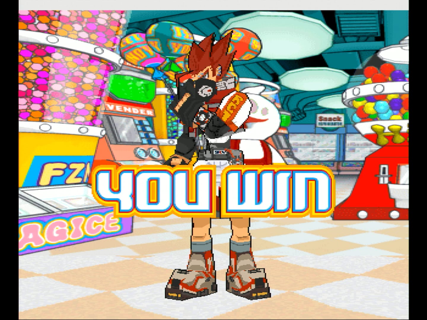 Slap Happy Rhythm Busters - Ramos wins a match