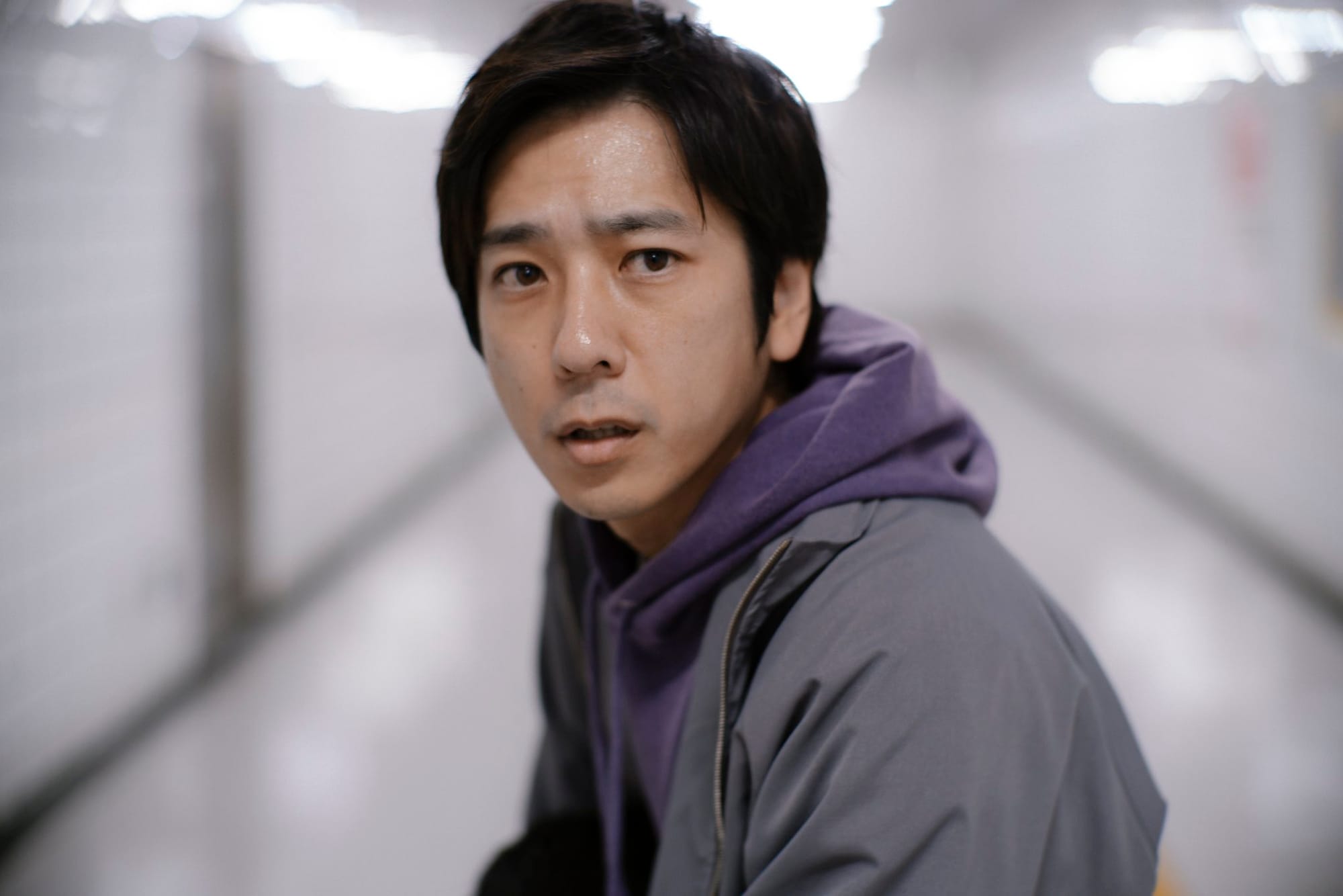 Kazunari Ninomiya as the lost man in Exit 8