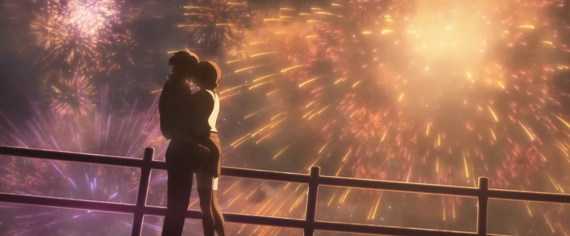 Reze and Denji in Chainsaw Man: Reze Arc anime film