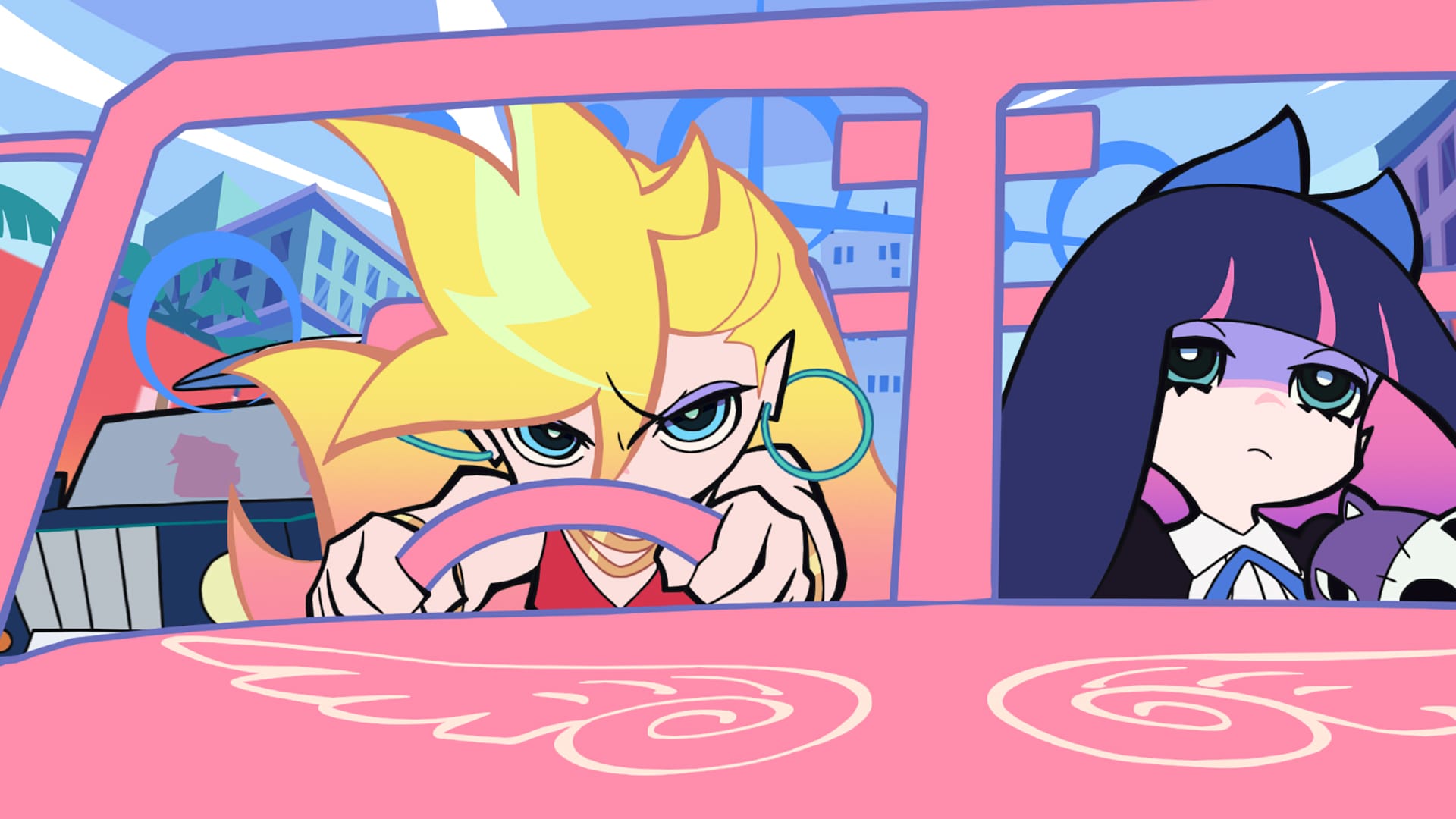Panty & Stocking in See-Through