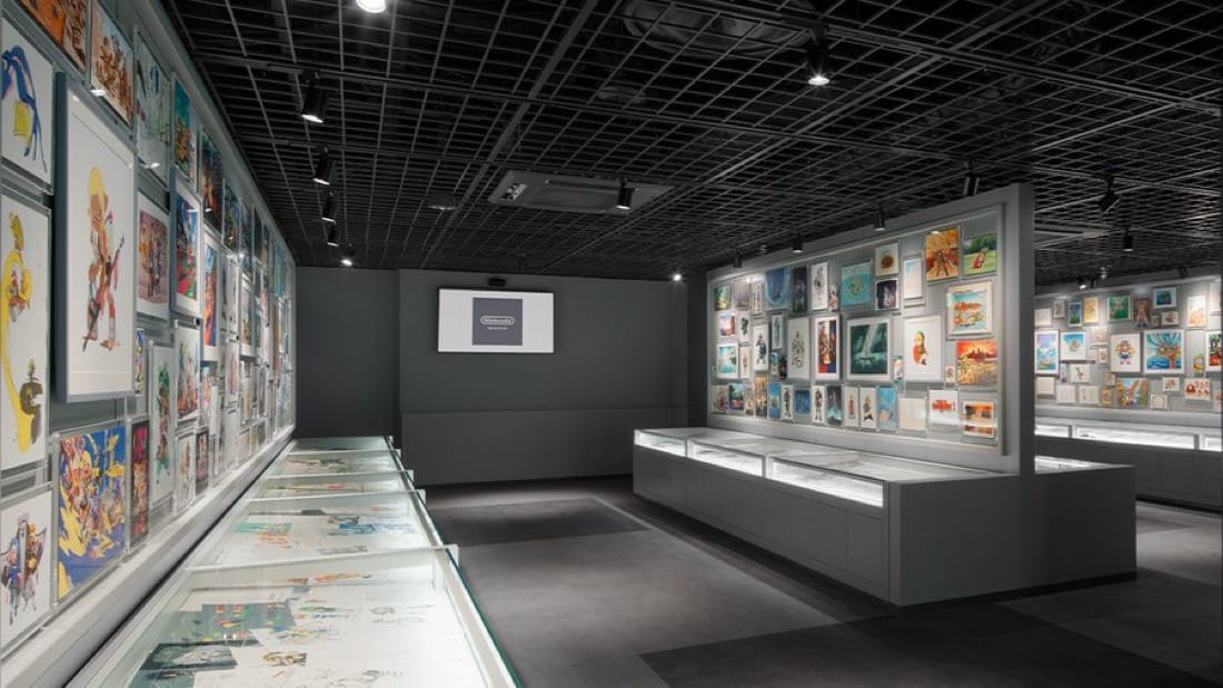 Nintendo museum art gallery