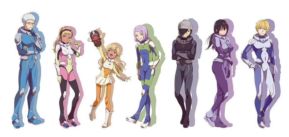 Astra Lost in Space characters