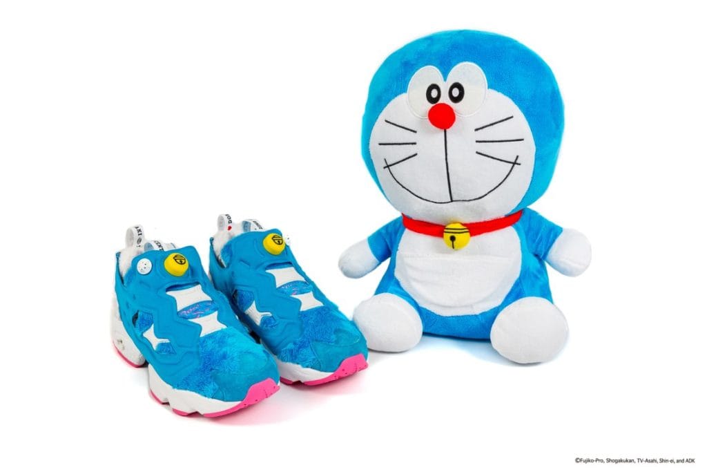 Doraemon Reebok InstaPump Fury