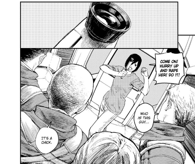 Togata from manga Fire Punch