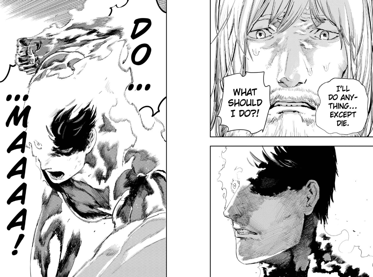 Doma from manga Fire Punch