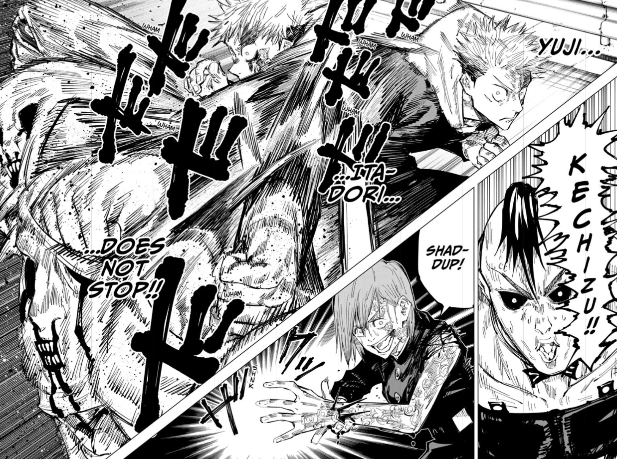 Jujutsu Kaisen cool paneling
