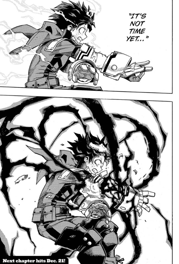 Deku in My Hero Academia manga