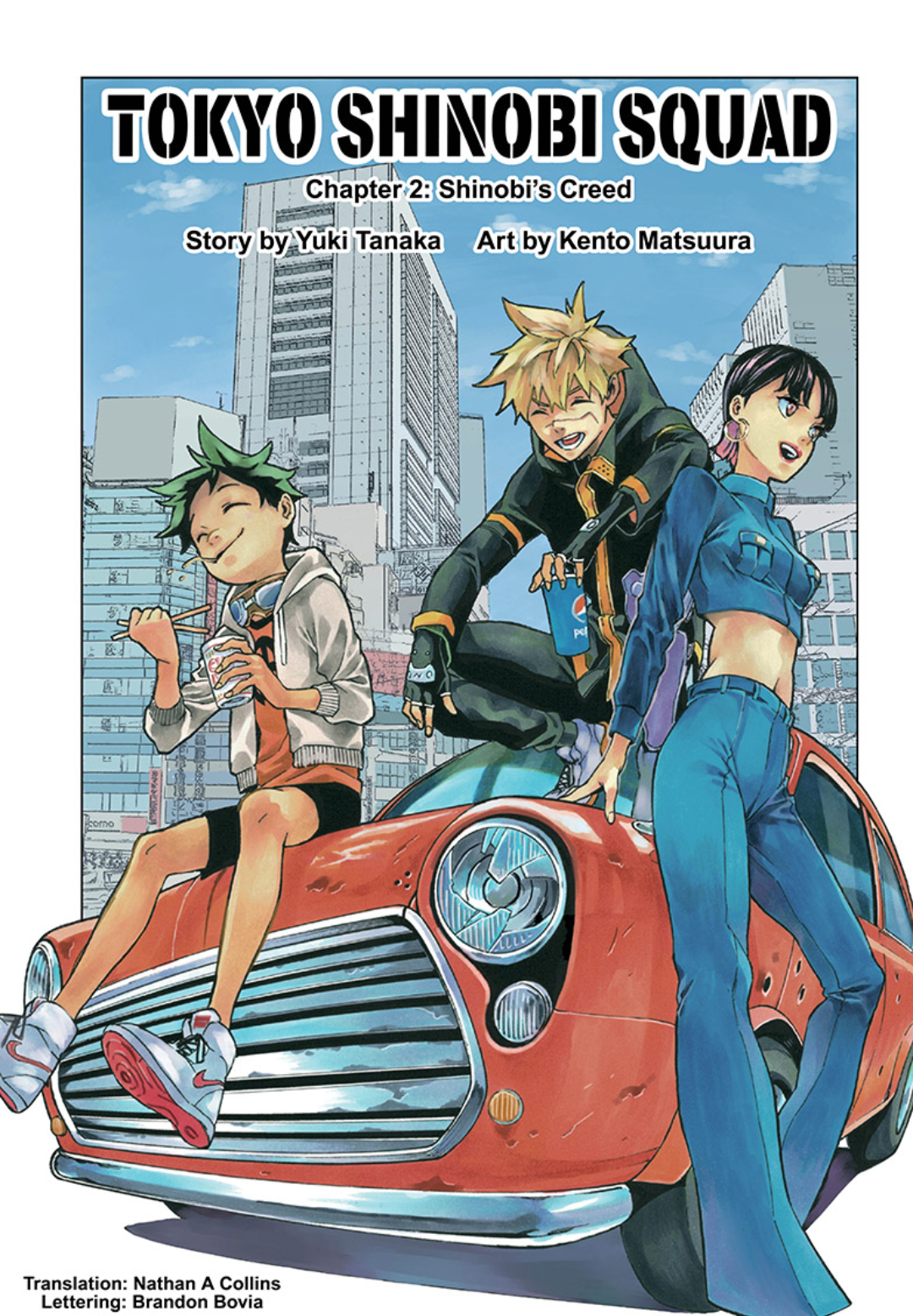 'Tokyo Shinobi Squad' manga chapter 2