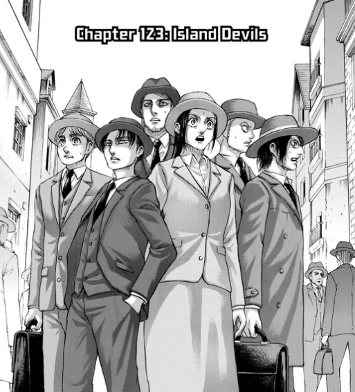 Attack on Titan chapter 123