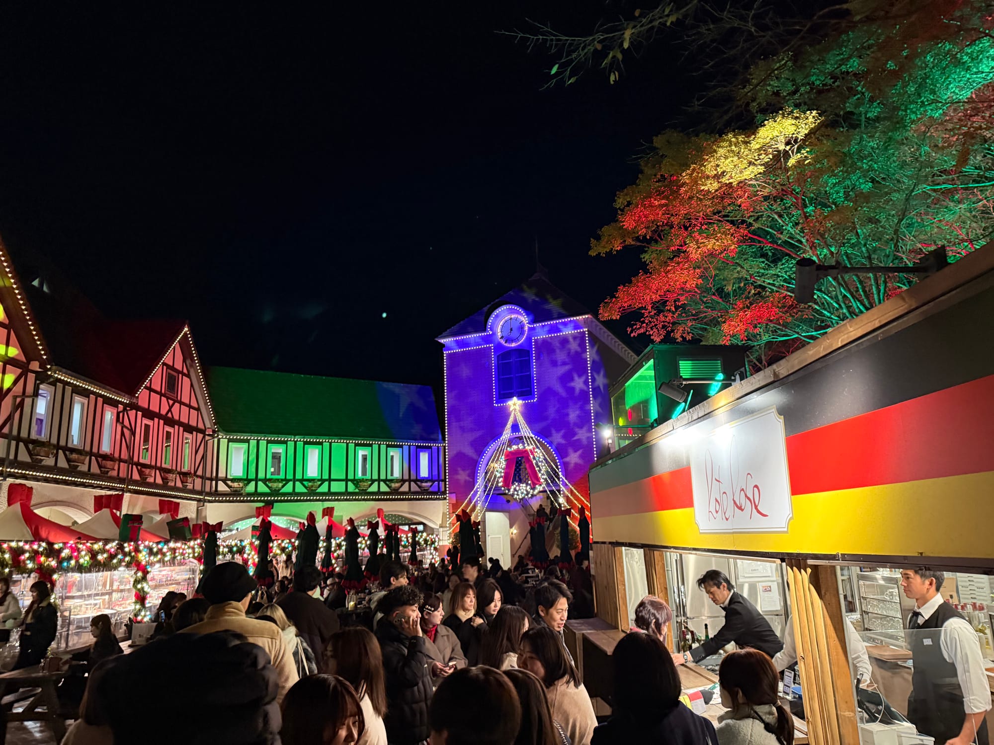 Christmas market in Tokyo