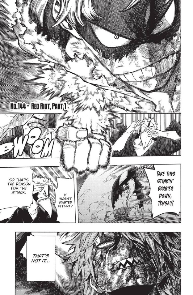 My Hero Academia chapter 144