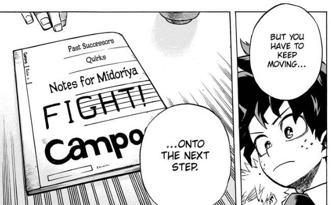 My Hero Academia chapter 256
