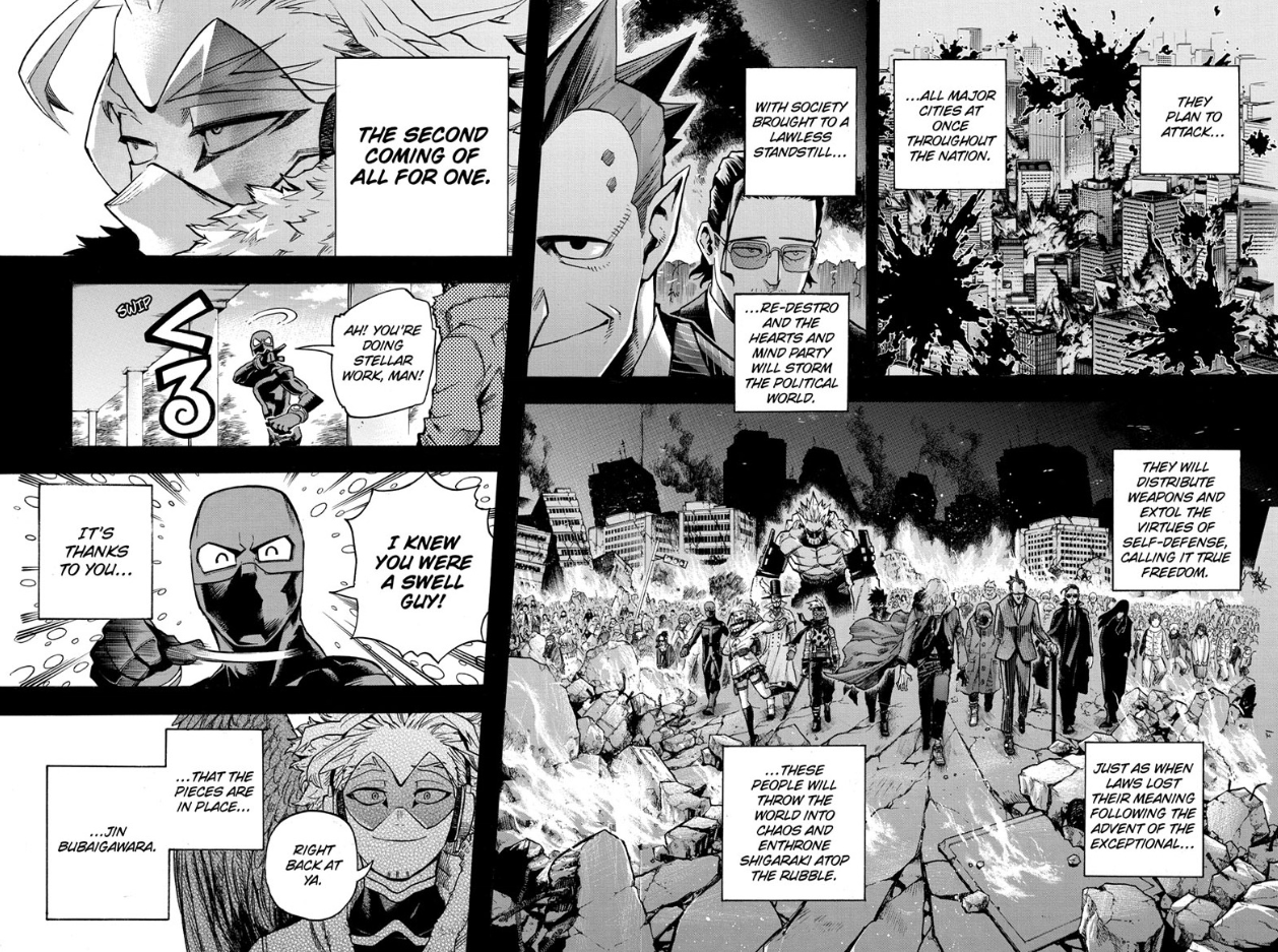 My Hero Academia chapter 258