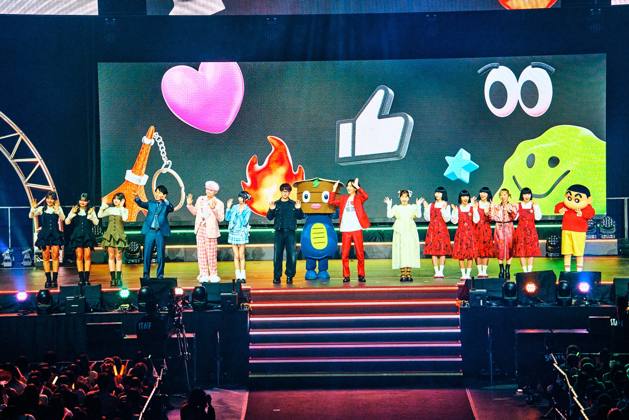 Avantgardey, PuraPuraBu, Crayon Shin-Chan, Tekita, and others