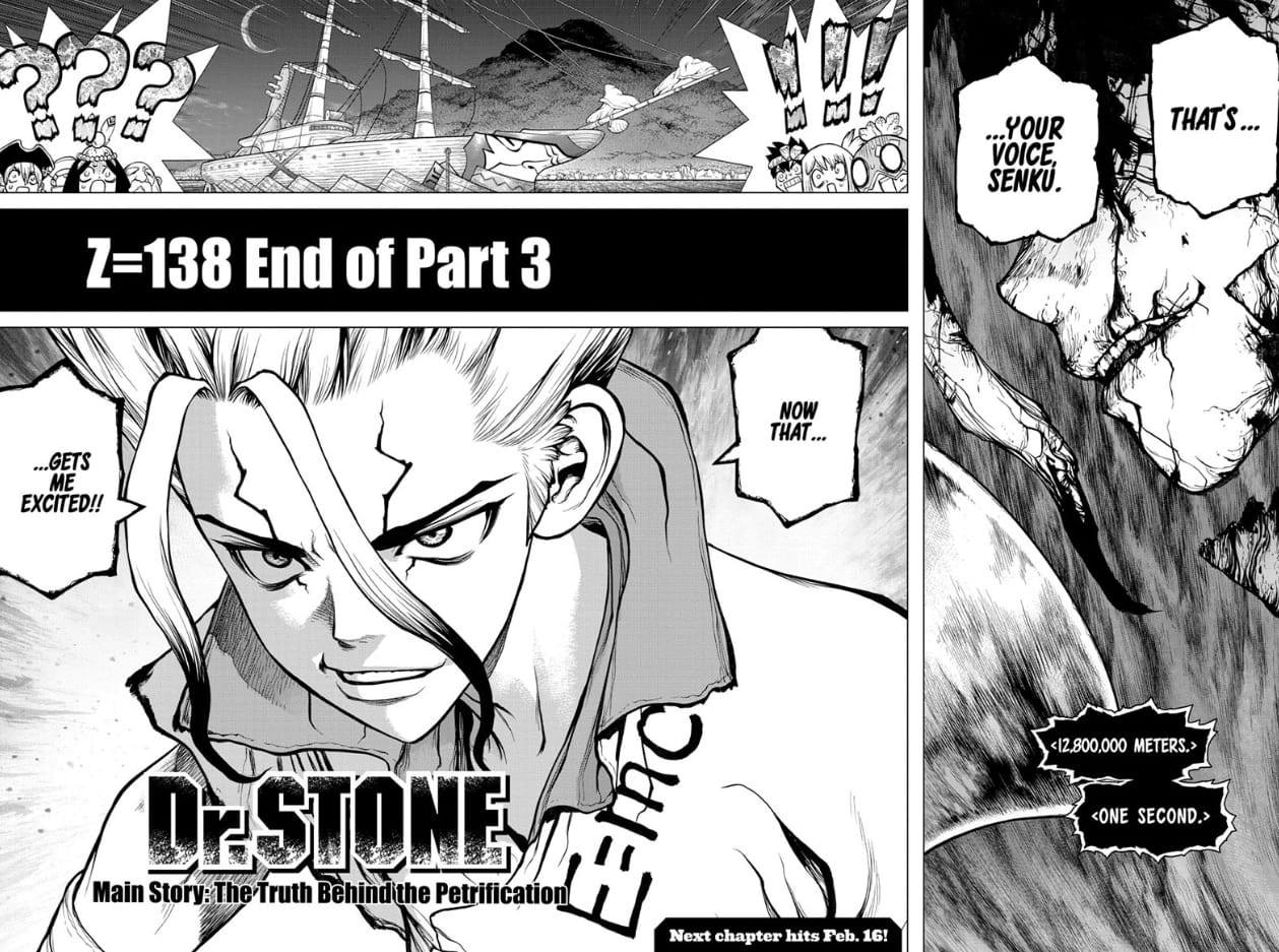 Dr. STONE Chapter 138