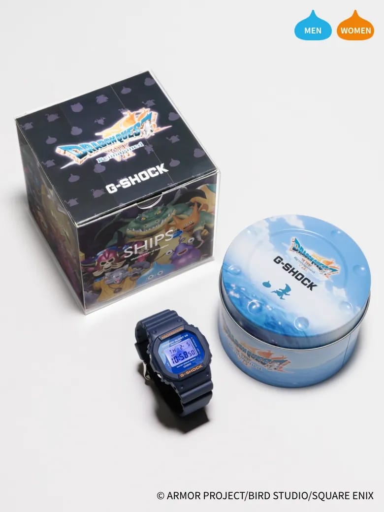 SHIPS x Dragon Quest VII Reimagined G-SHOCK