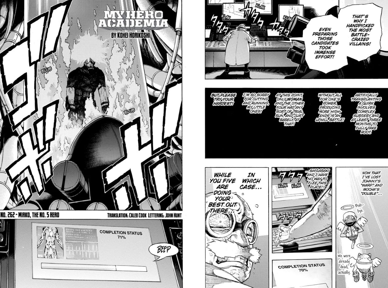 My Hero Academia chapter 262