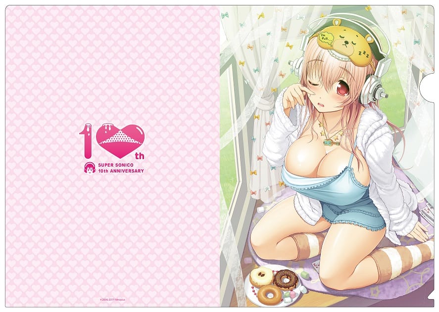 Super Sonico Clear File