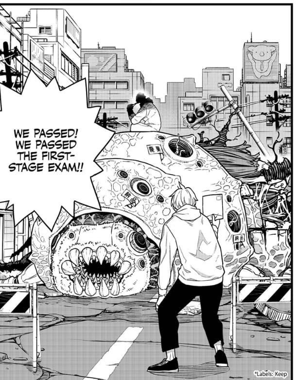 Kaiju No. 8 chapter 3