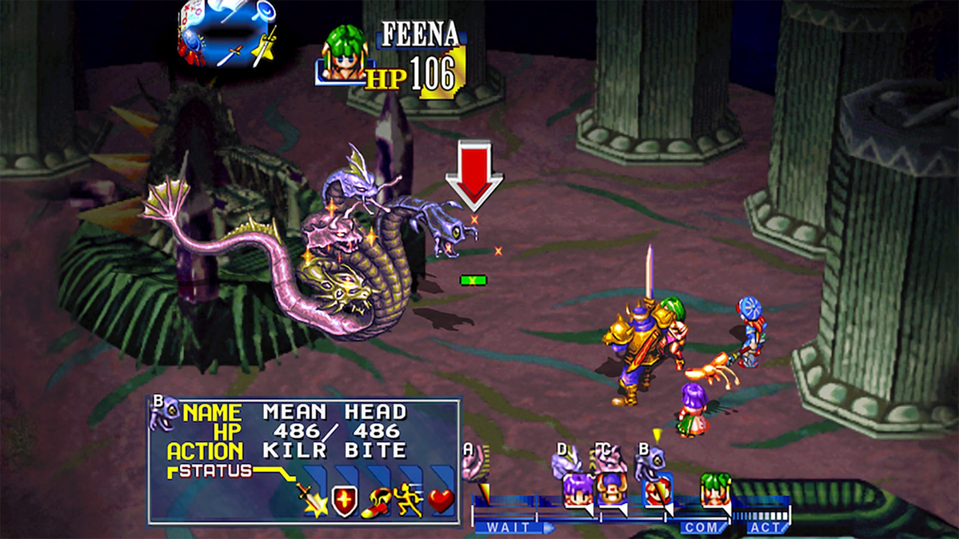 Grandia battle