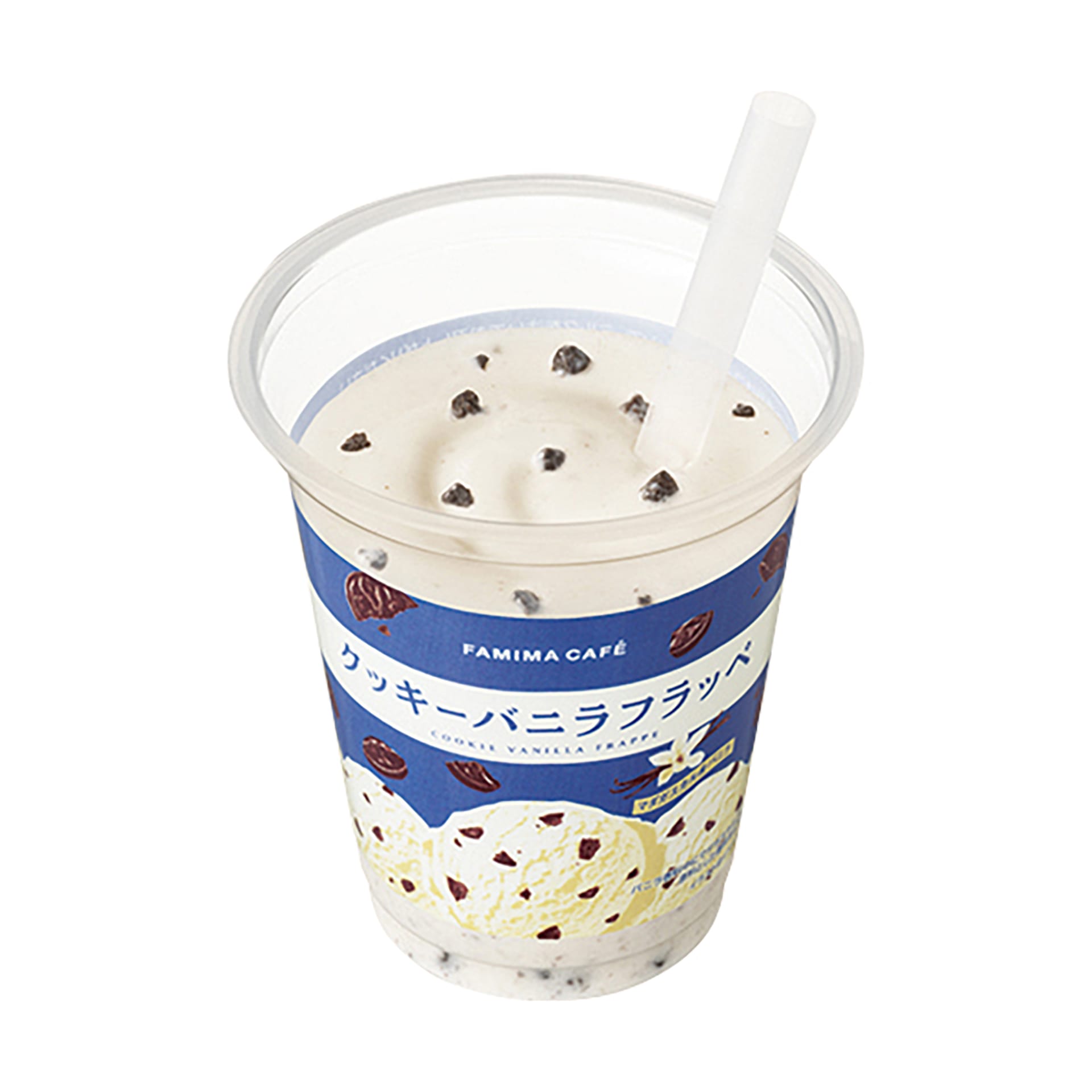 Family Mart Cookie Vanilla Frappe