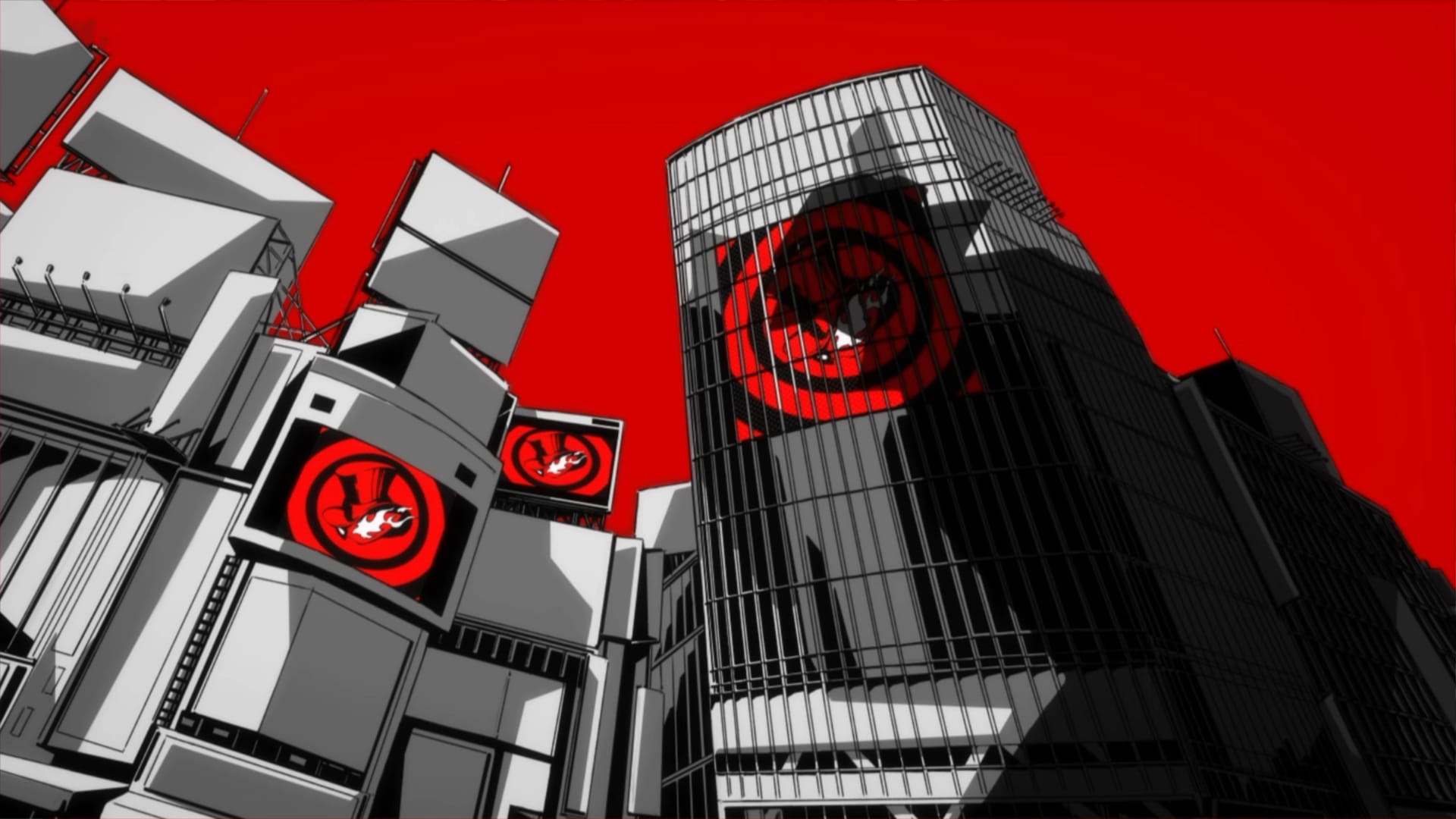 PERSONA 5 ROYAL intro video, shibuya crossing