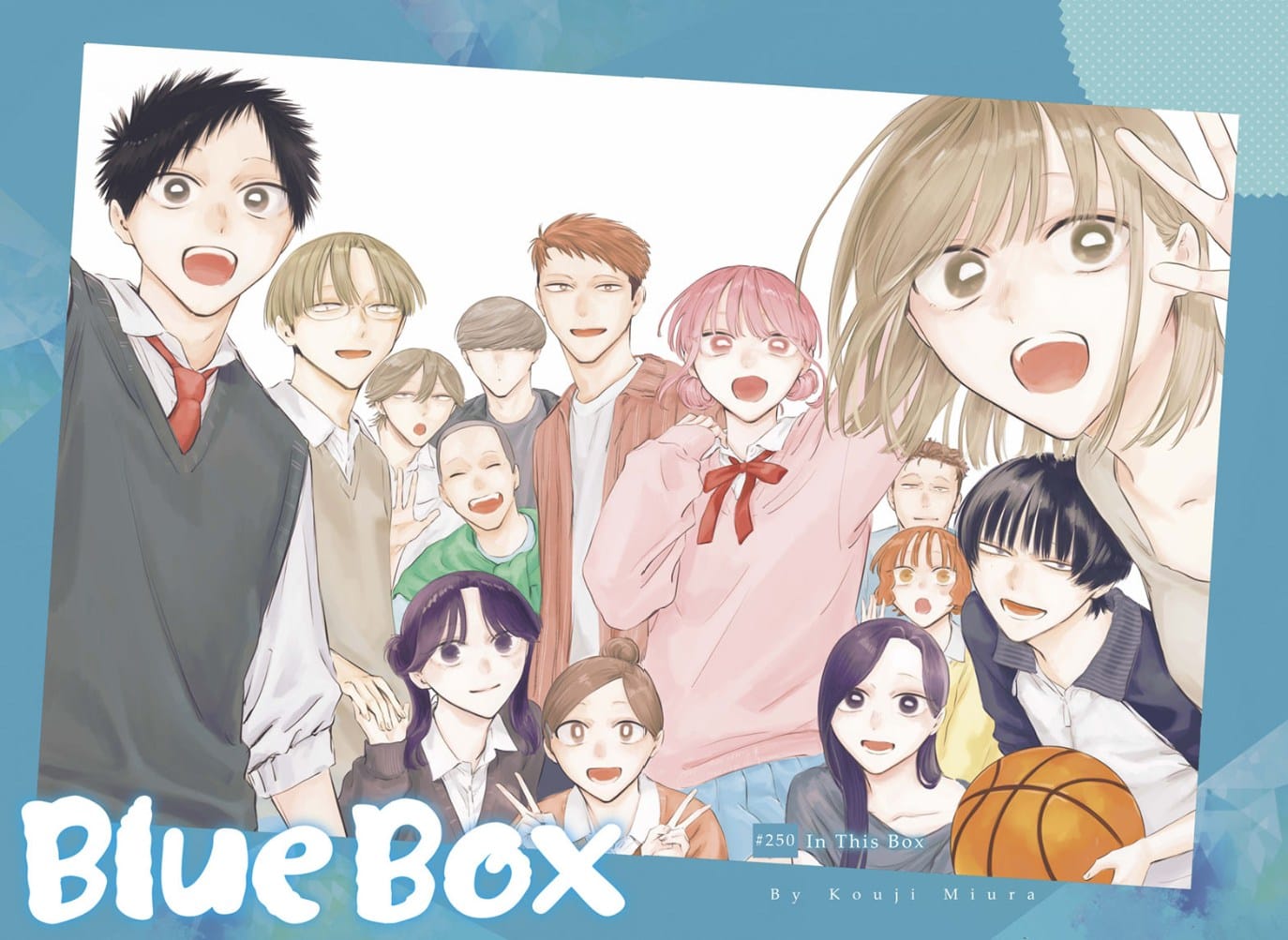 Blue Box chapter 250 splash page